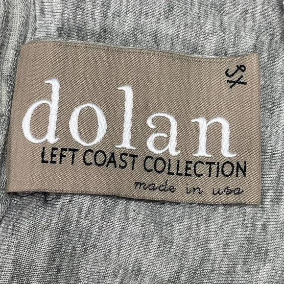 Anthropologie Dolan Left Coast Collection Grey Straight Ribbed Midi Skirt Sz XS - Picture 4 of 11